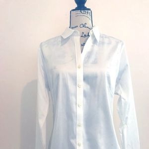 Banana Republic White blouse Size L